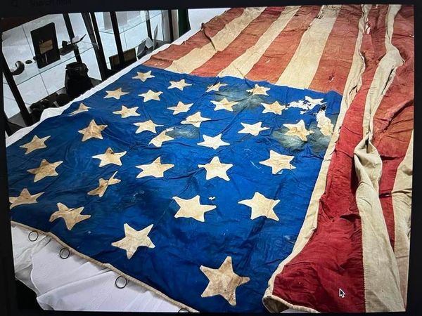 Civil War Flag on Special Display - Portsmouth Historical Society