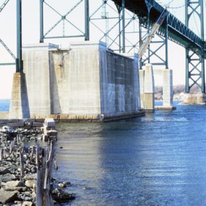 View of the Mount Hope Bridge