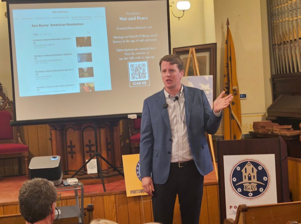 The French Navy & American Independence lecture