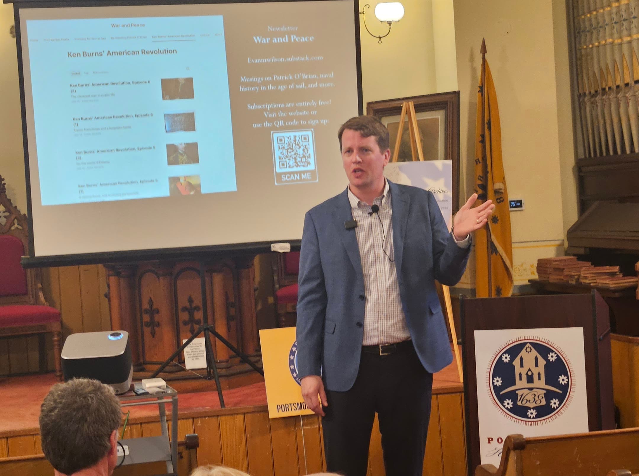 The French Navy & American Independence lecture