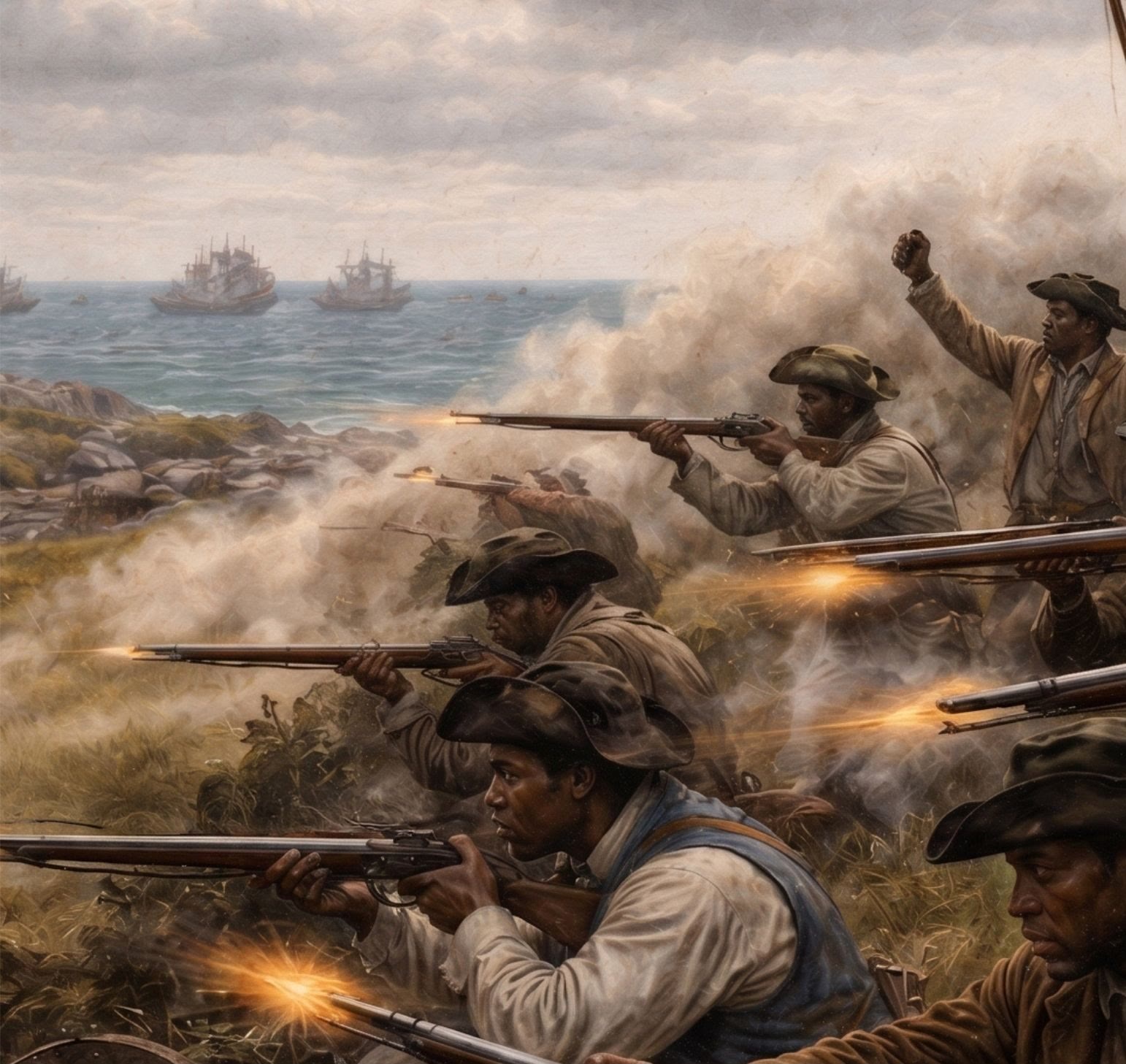 1778: Battle of Rhode Island Film Banner