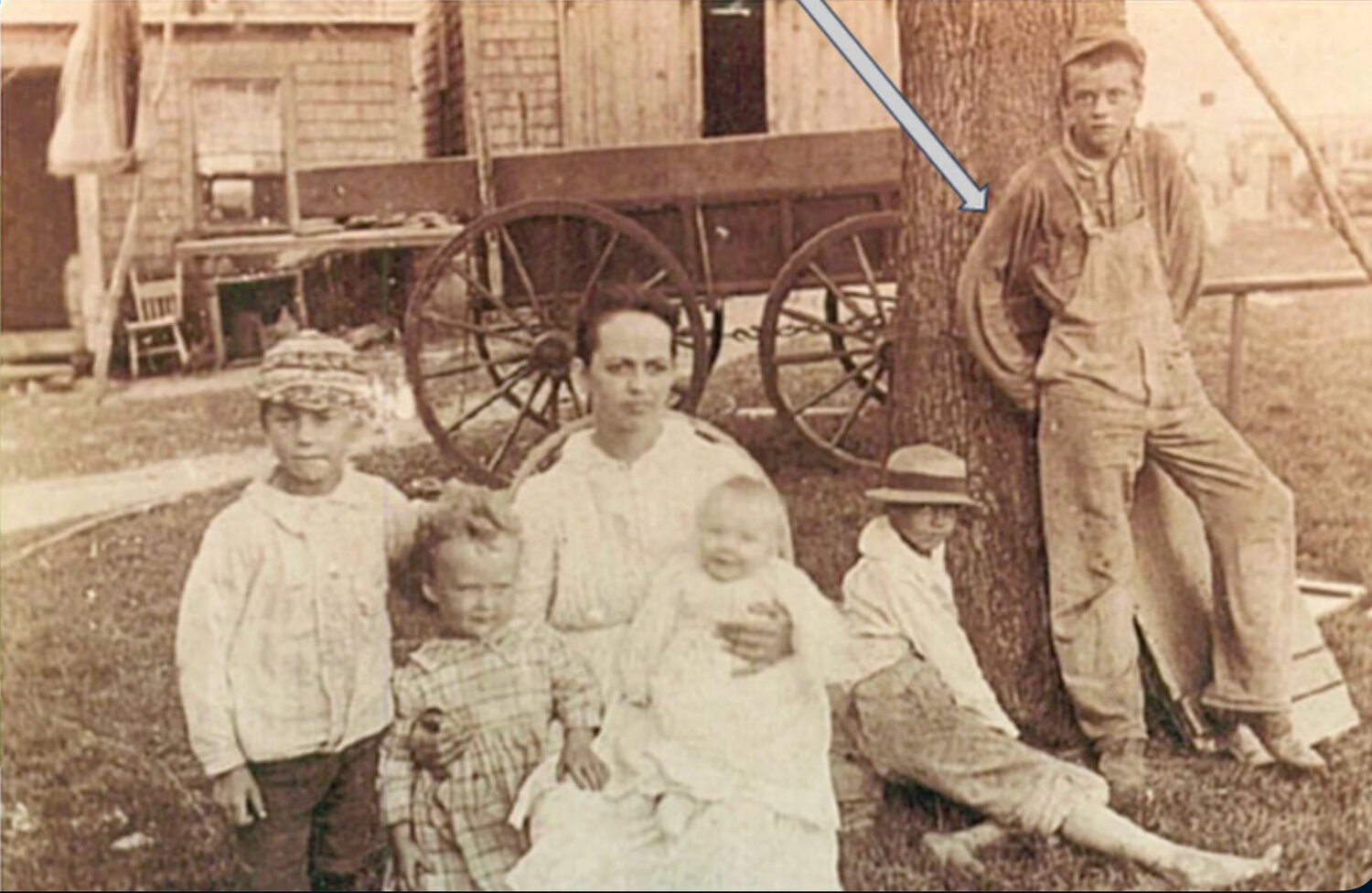 Rebecca Lawton Barker family portrait